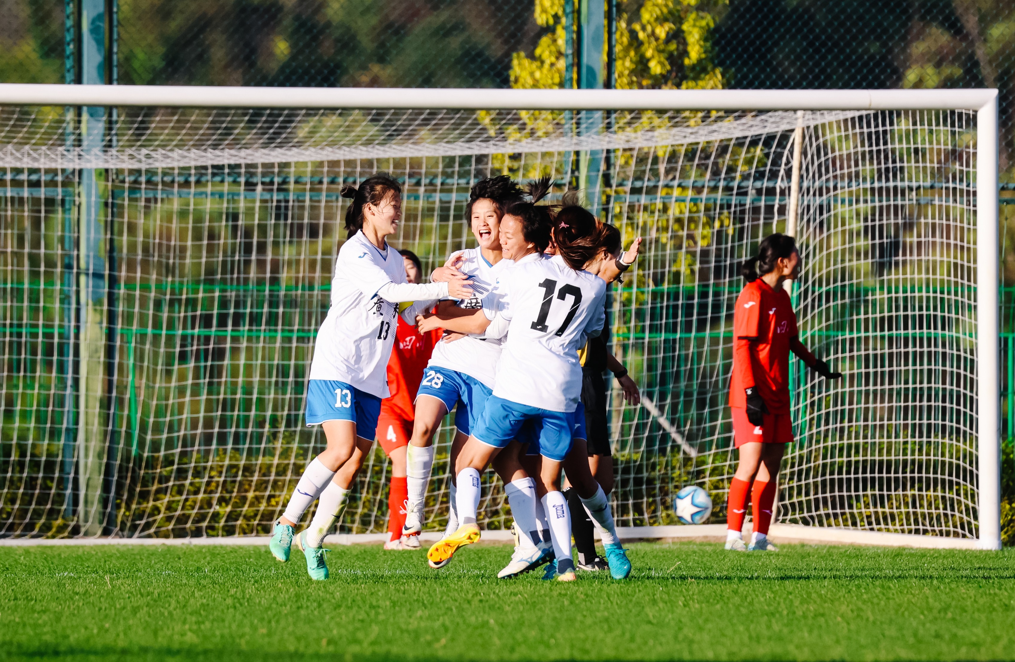 中国女足选拔新一届青少年队员