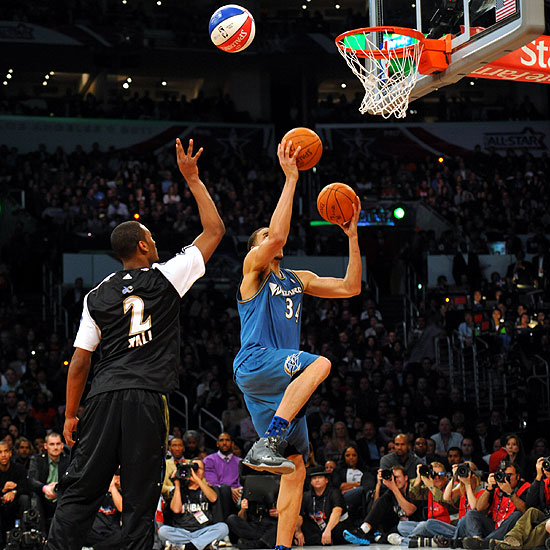 NBA球员在全明星周末精彩表现